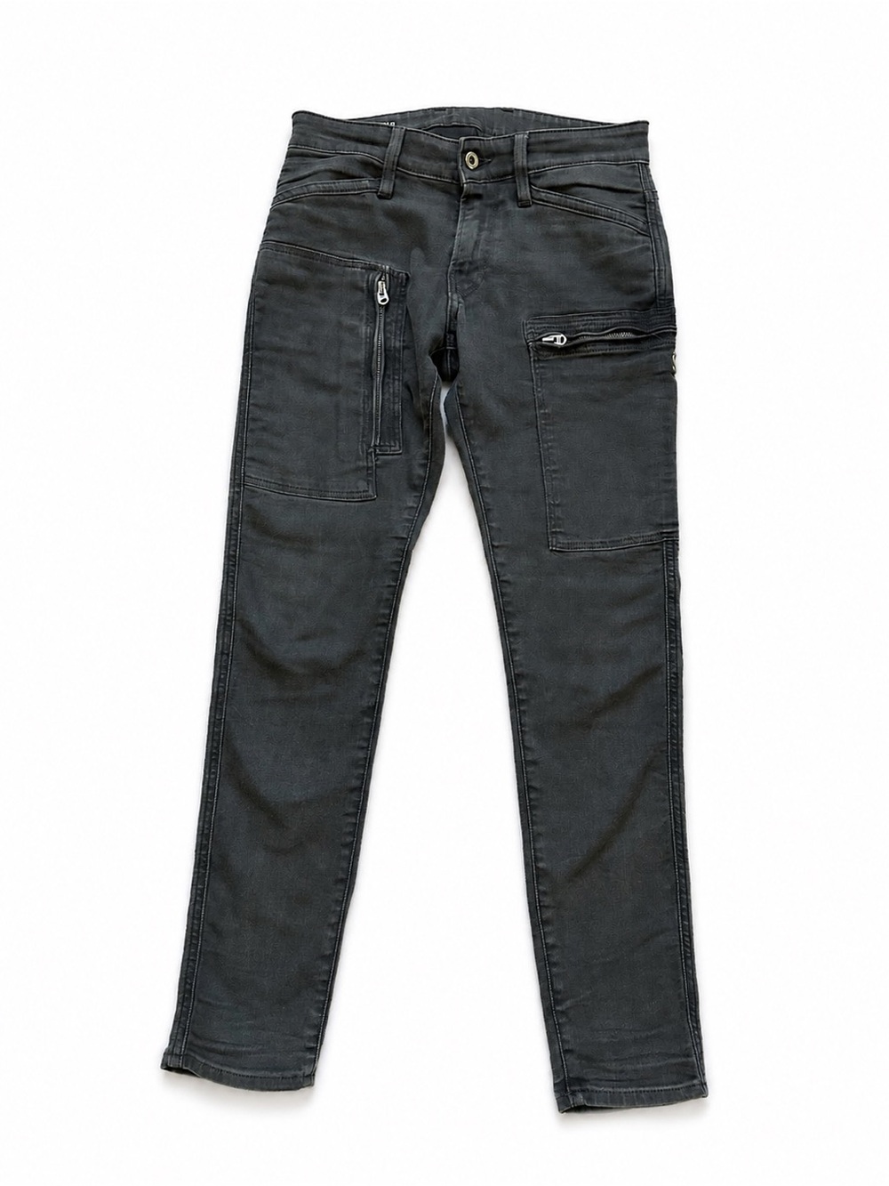 G-Star RAW Super Slim Cargo Jeans Charcoal 30x30